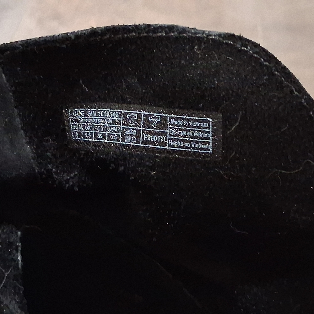 UGG Black Ankle Boots with Wooden Heel - Picture 4 of 4